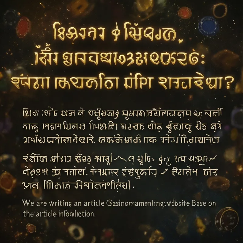 ক্যাসিনো বোনাস গাইড